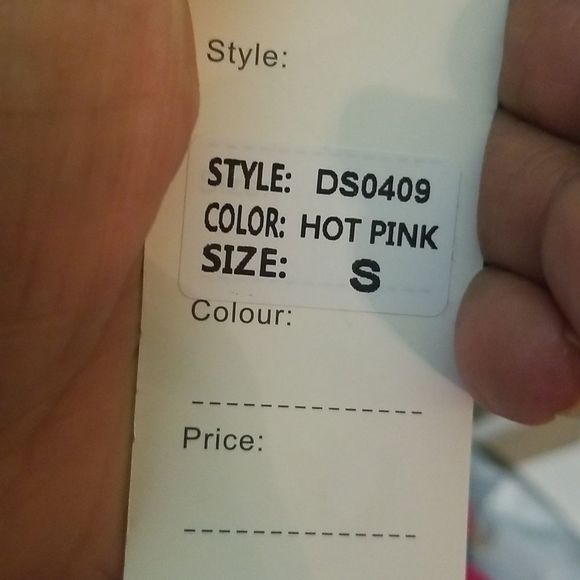 Daisy Slit Halter Turtleneck Sweater Top NWT Ribbed, Sexy, Open Front, Black, Pi - Picture 14 of 16